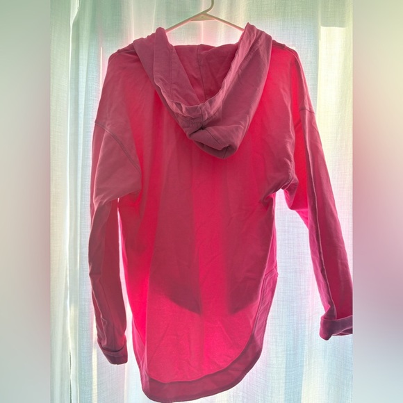 Anthropologie Pilcro Wharfside V-Neck Hoodie Size S - Picture 4 of 4